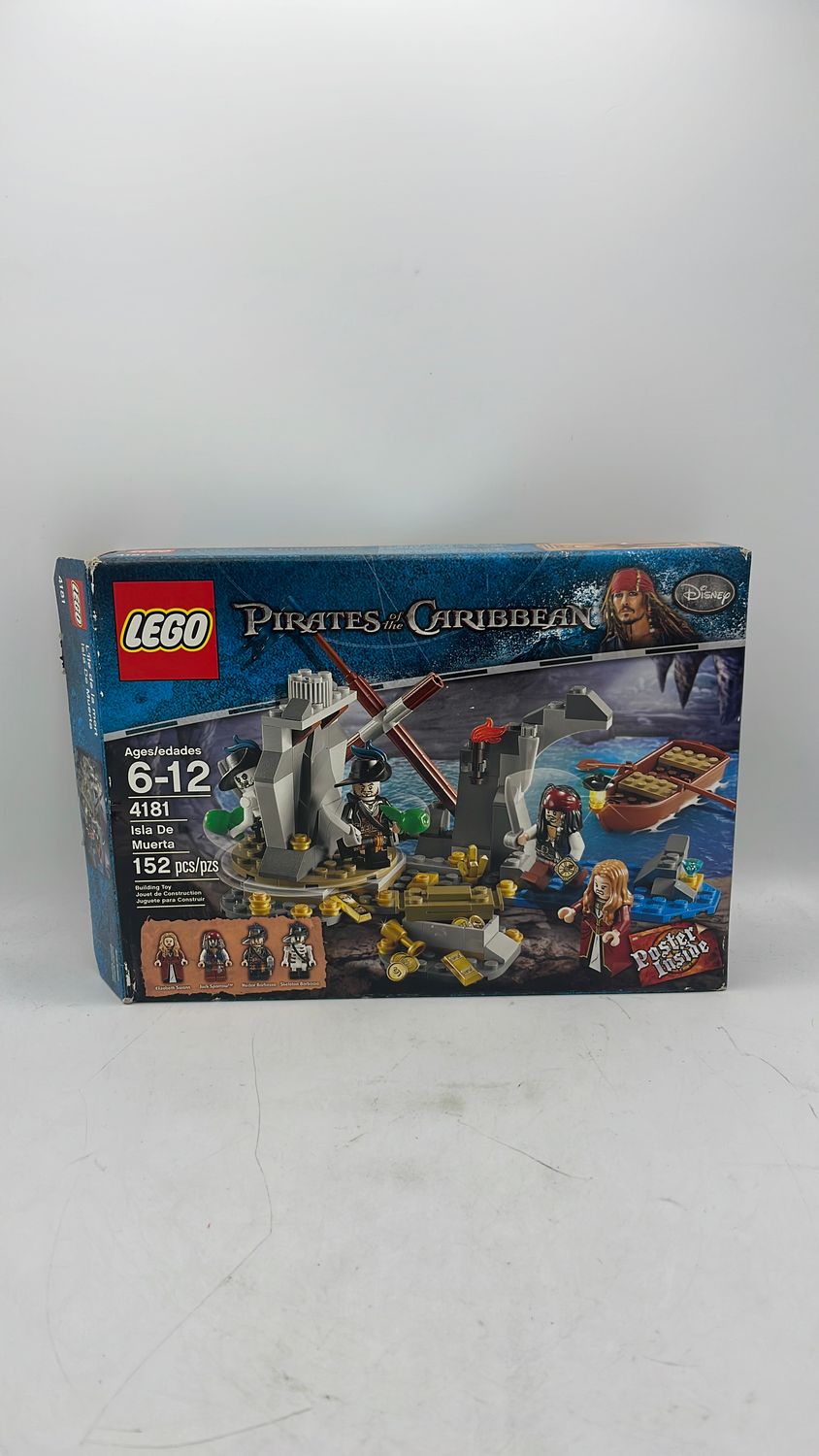 Lego 4181 Pirates Of The Caribbean Isla De Muerta 2011 (used) Open Box