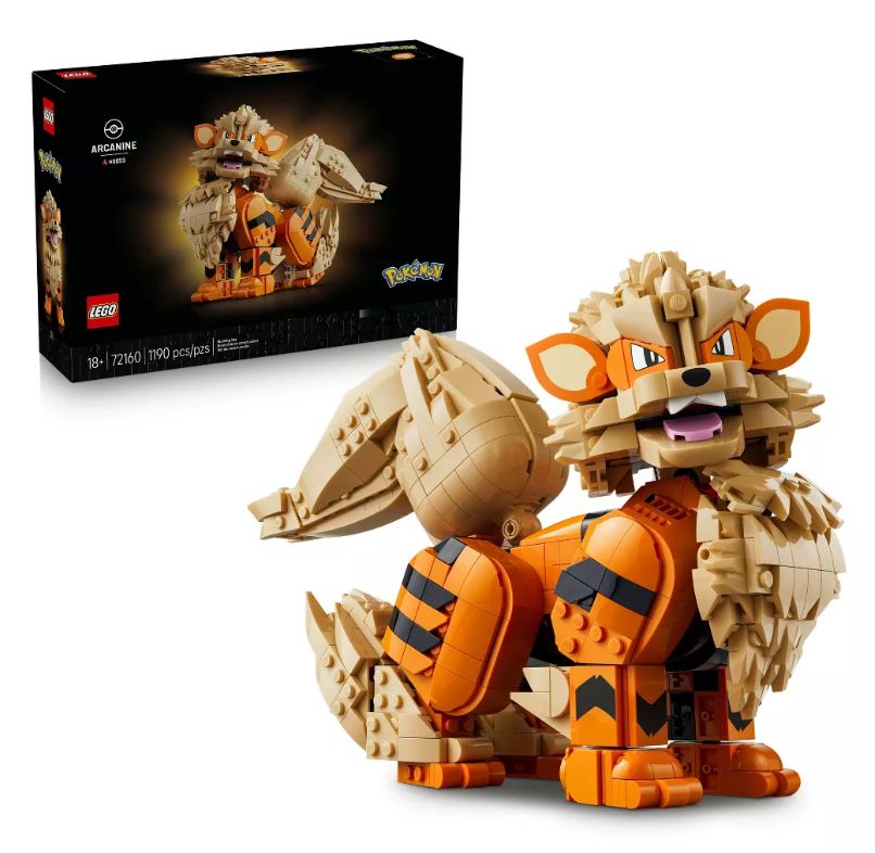 LEGO 72160 Pokémon Arcanine Building Set