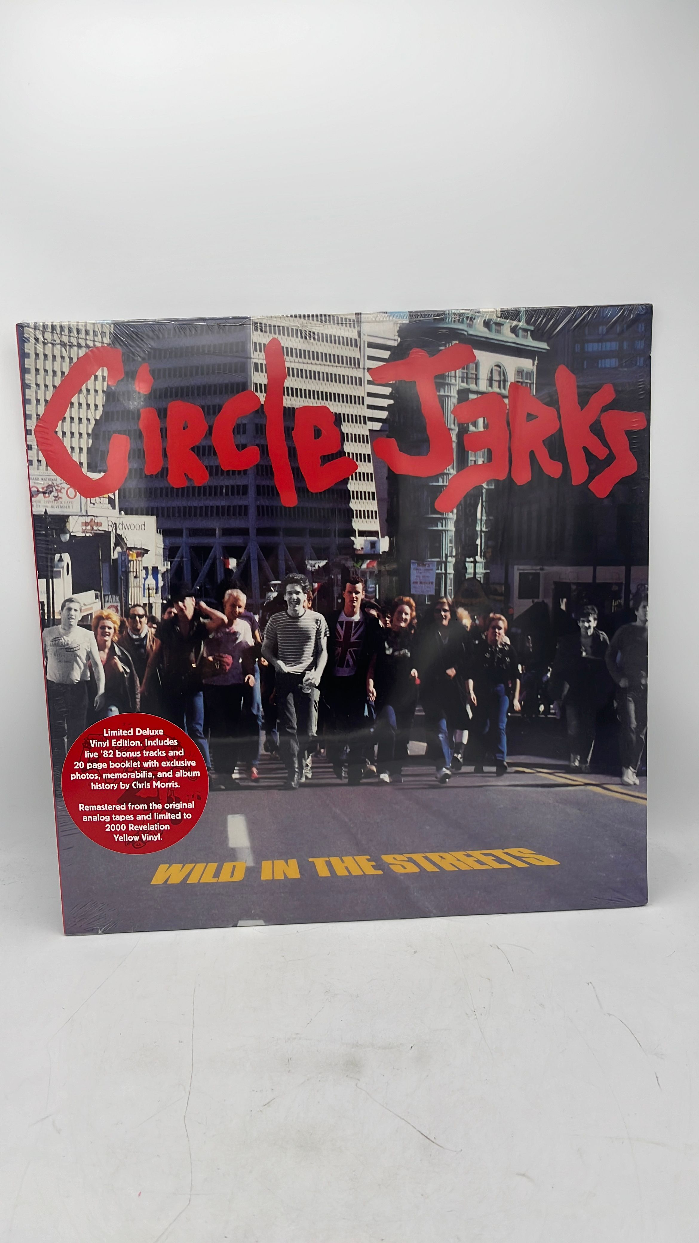 Vinyl Record Circle Jerks Wild In The Streets (Yellow)