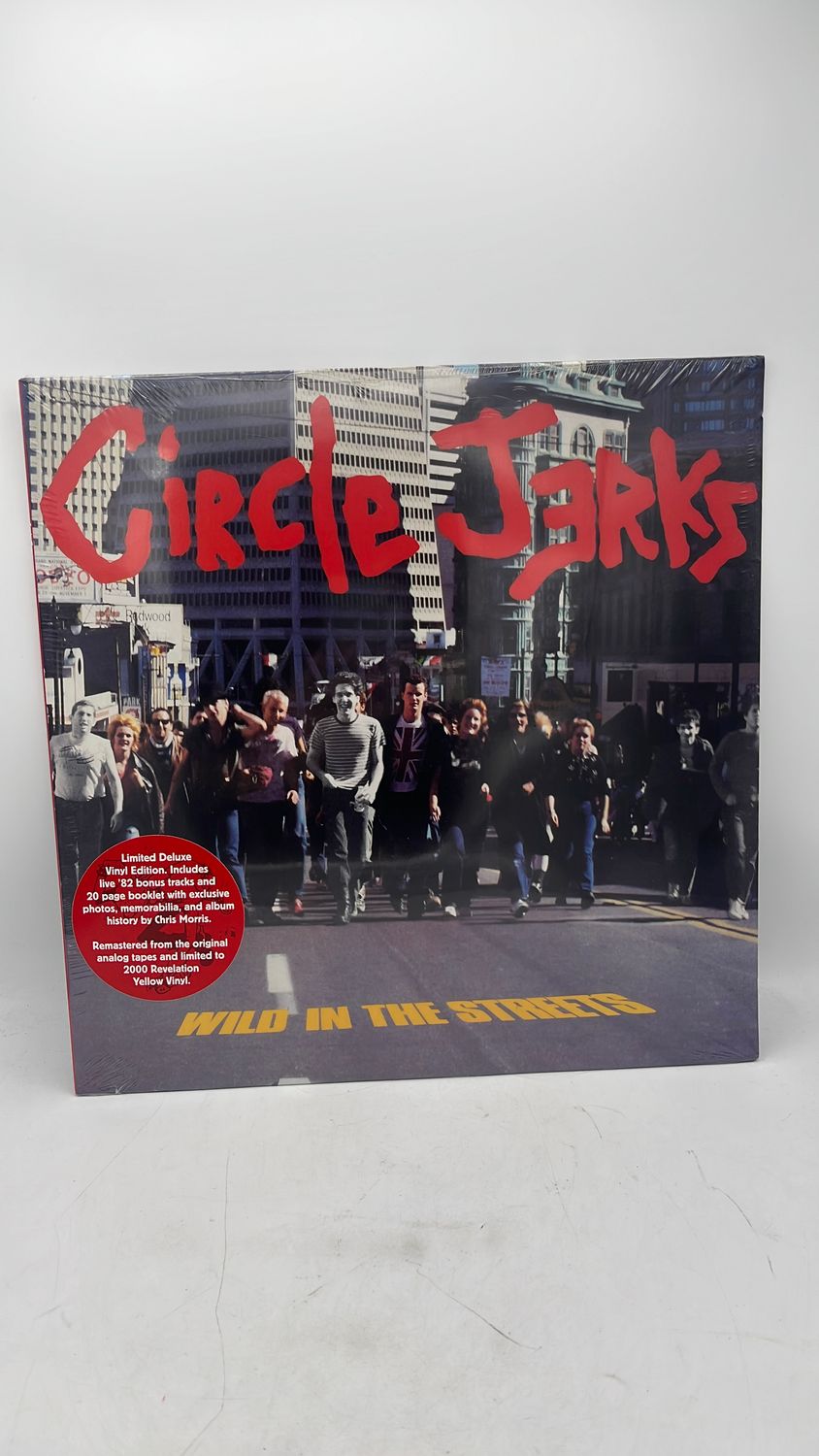 Vinyl Record Circle Jerks Wild In The Streets (Yellow)