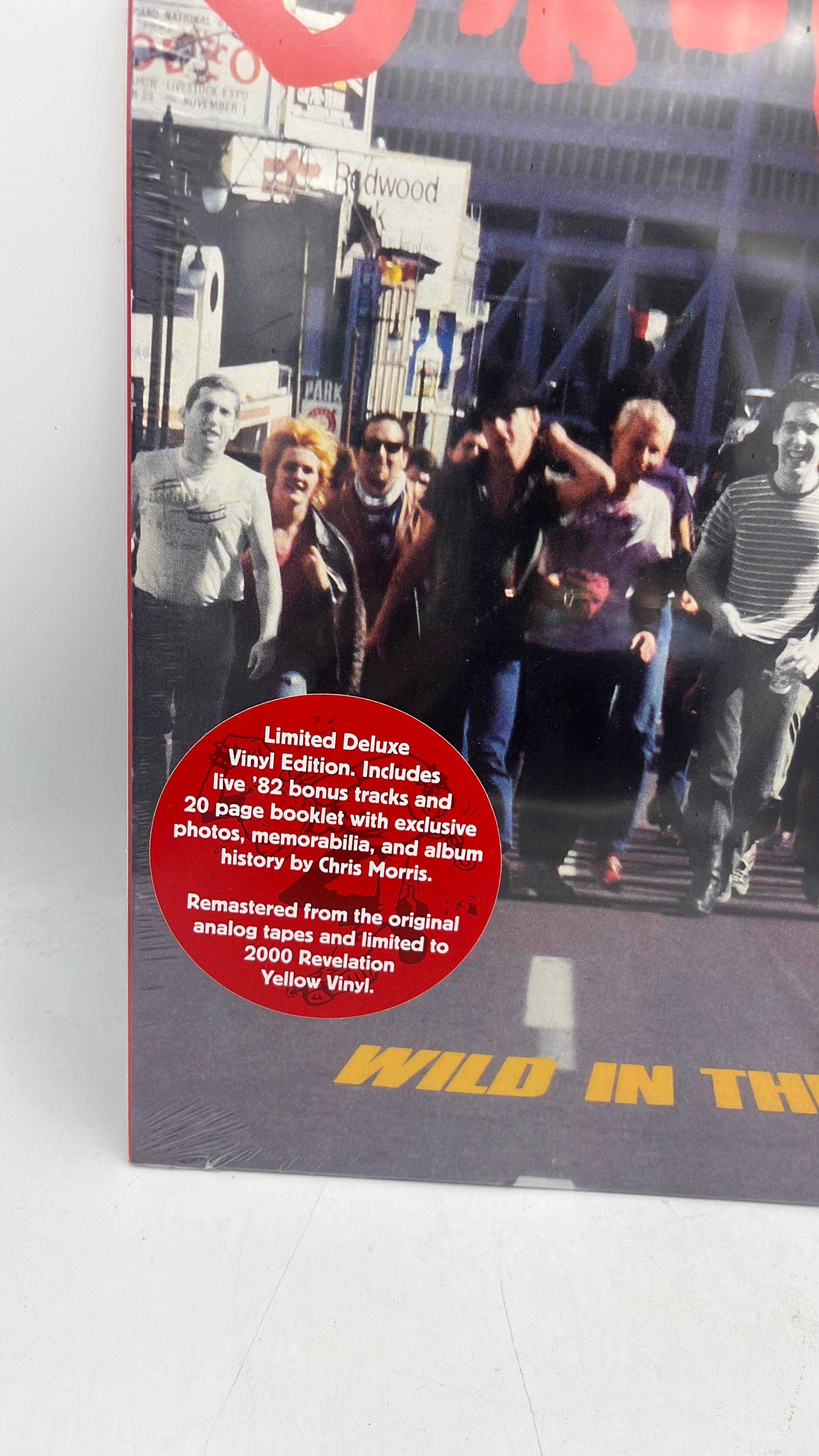 Vinyl Record Circle Jerks Wild In The Streets (Yellow) view 2