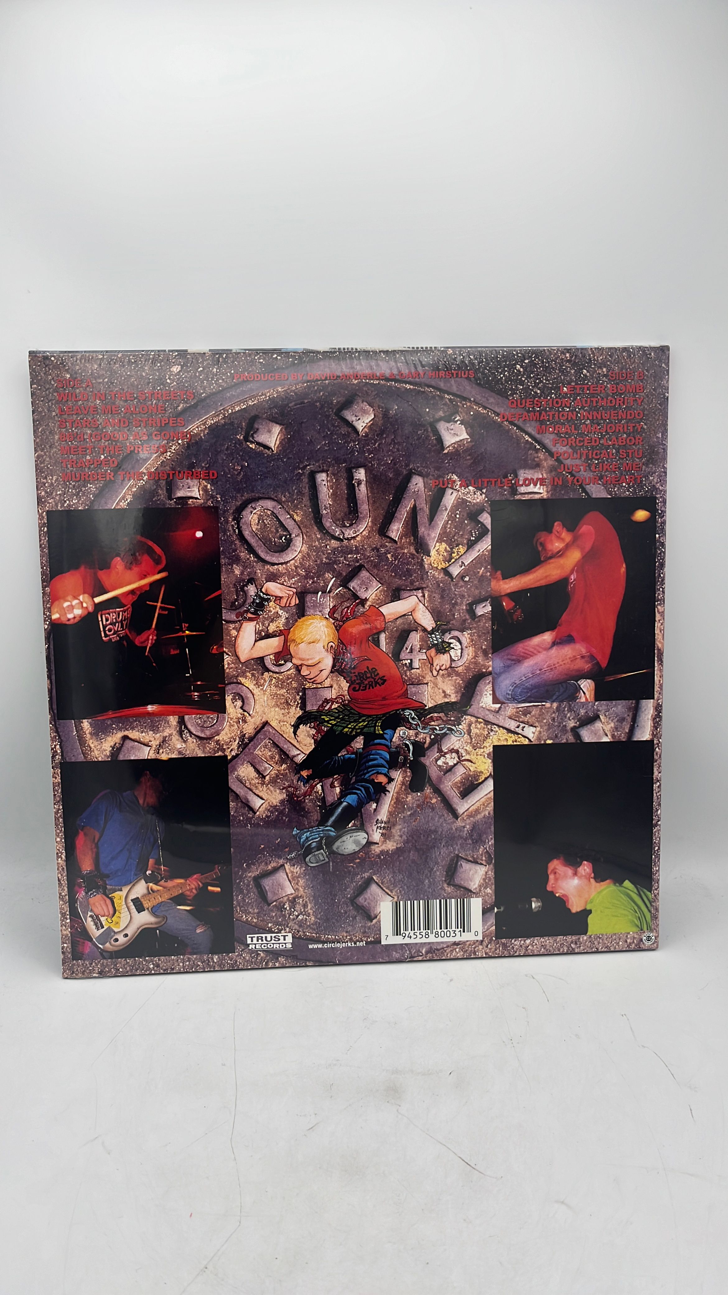 Vinyl Record Circle Jerks Wild In The Streets (Yellow) view 3