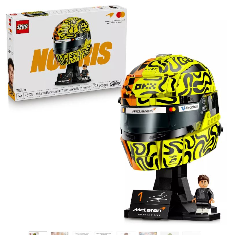 LEGO 43023 Editions McLaren Mastercard F1 Team Lando Norris Helmet