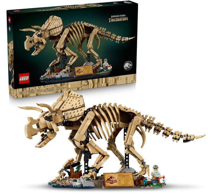 LEGO 77985 Jurassic World Dinosaur Fossils: Triceratops
