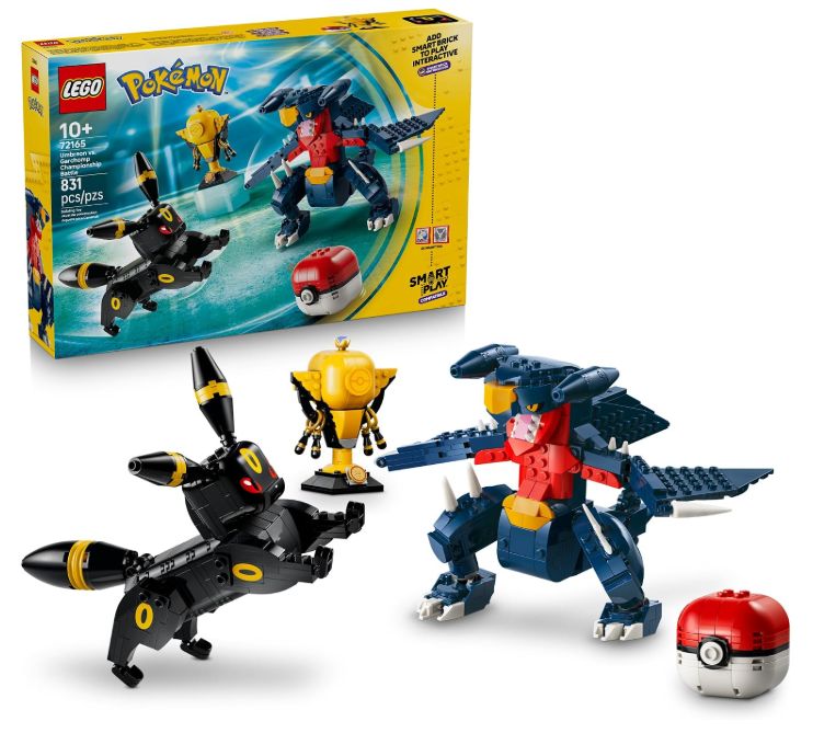 LEGO 72165 Pokémon SMART Play: Umbreon vs. Garchomp Championship Battle