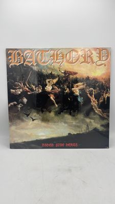 Vinyl Record Bathory Blood Fire Death