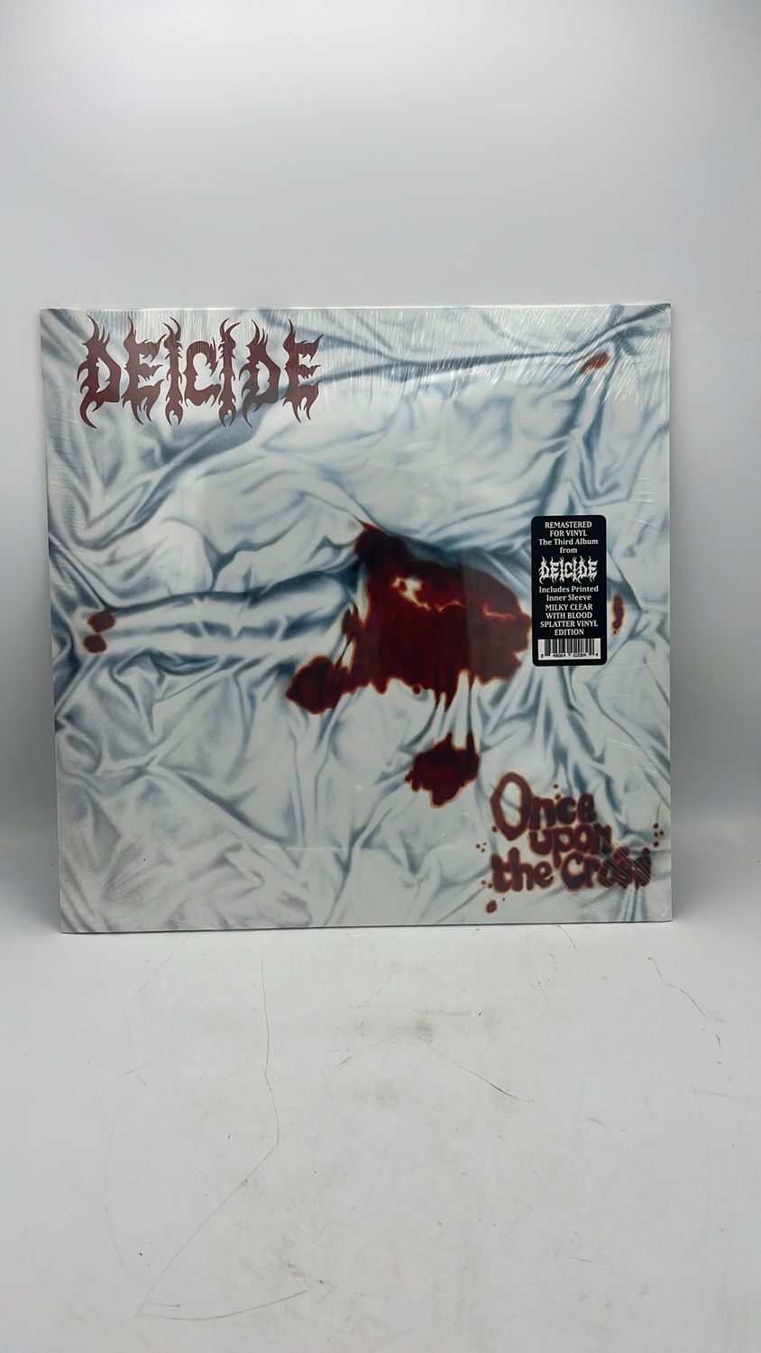 Vinyl Record Deicide Once Upon A Cross (Clear/Blood Splatter)