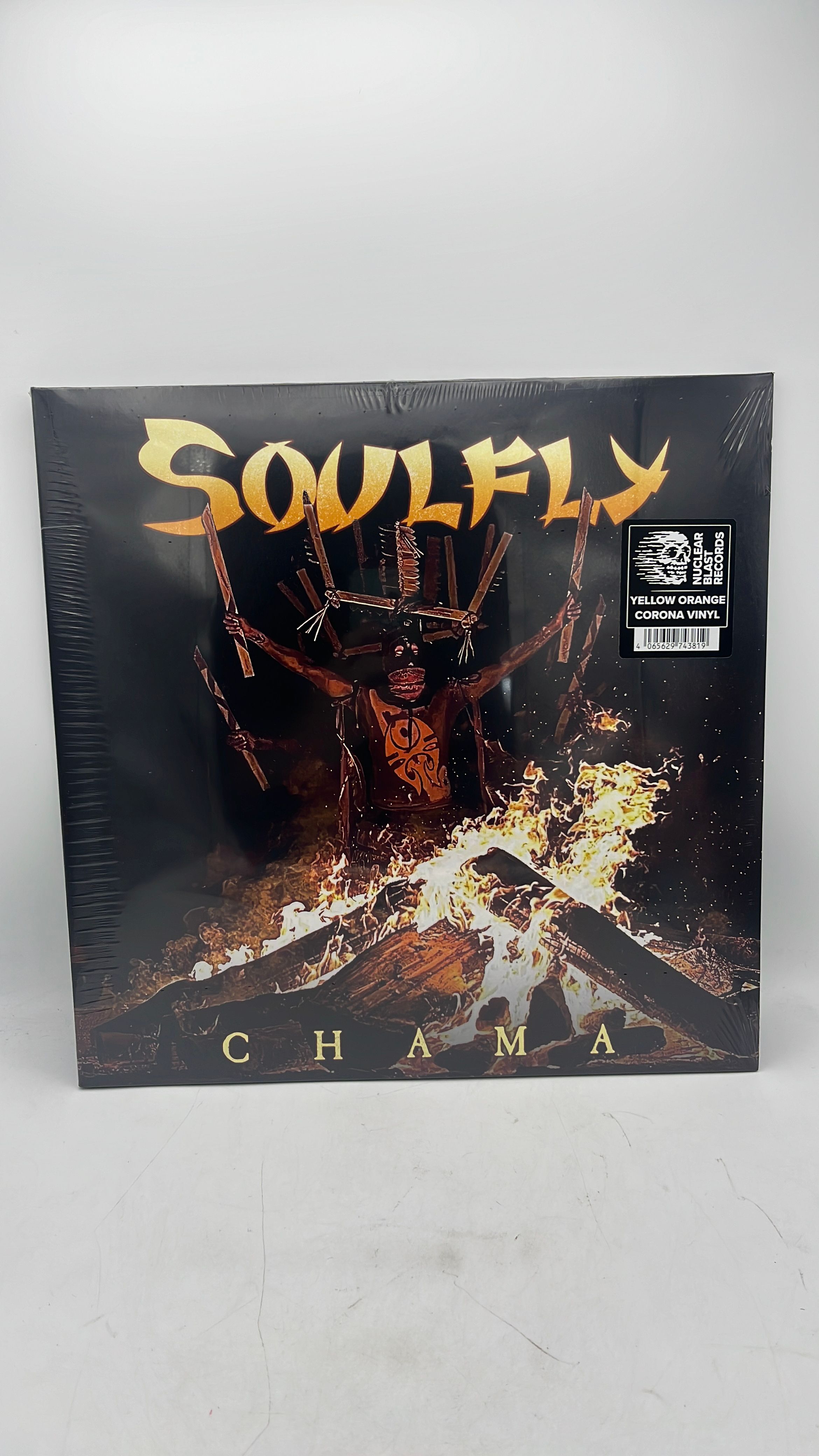 Vinyl Record Soulfly Chama (Yellow/Orange)