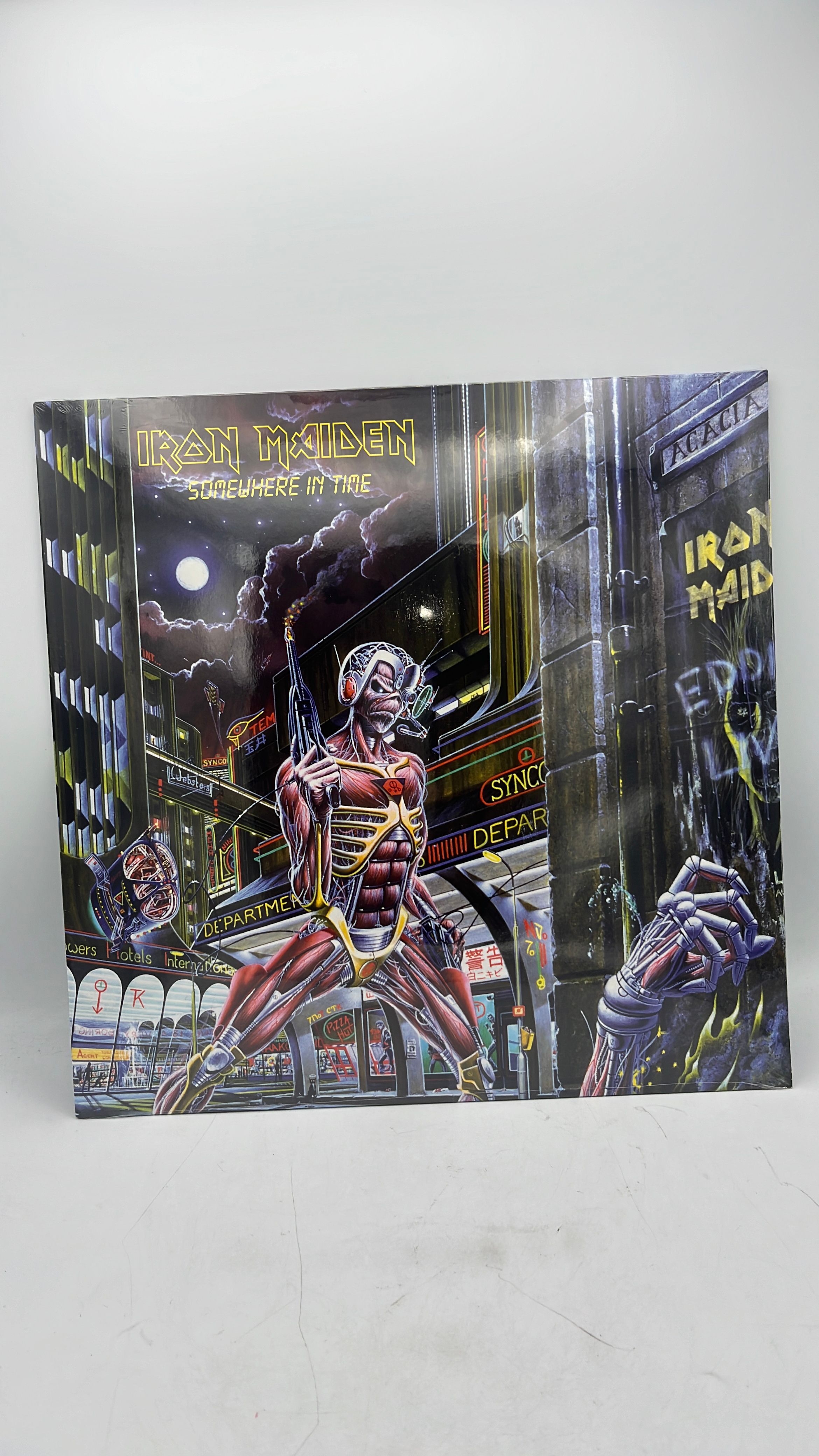Vinyl Record Iron Maiden Somewhere In Time