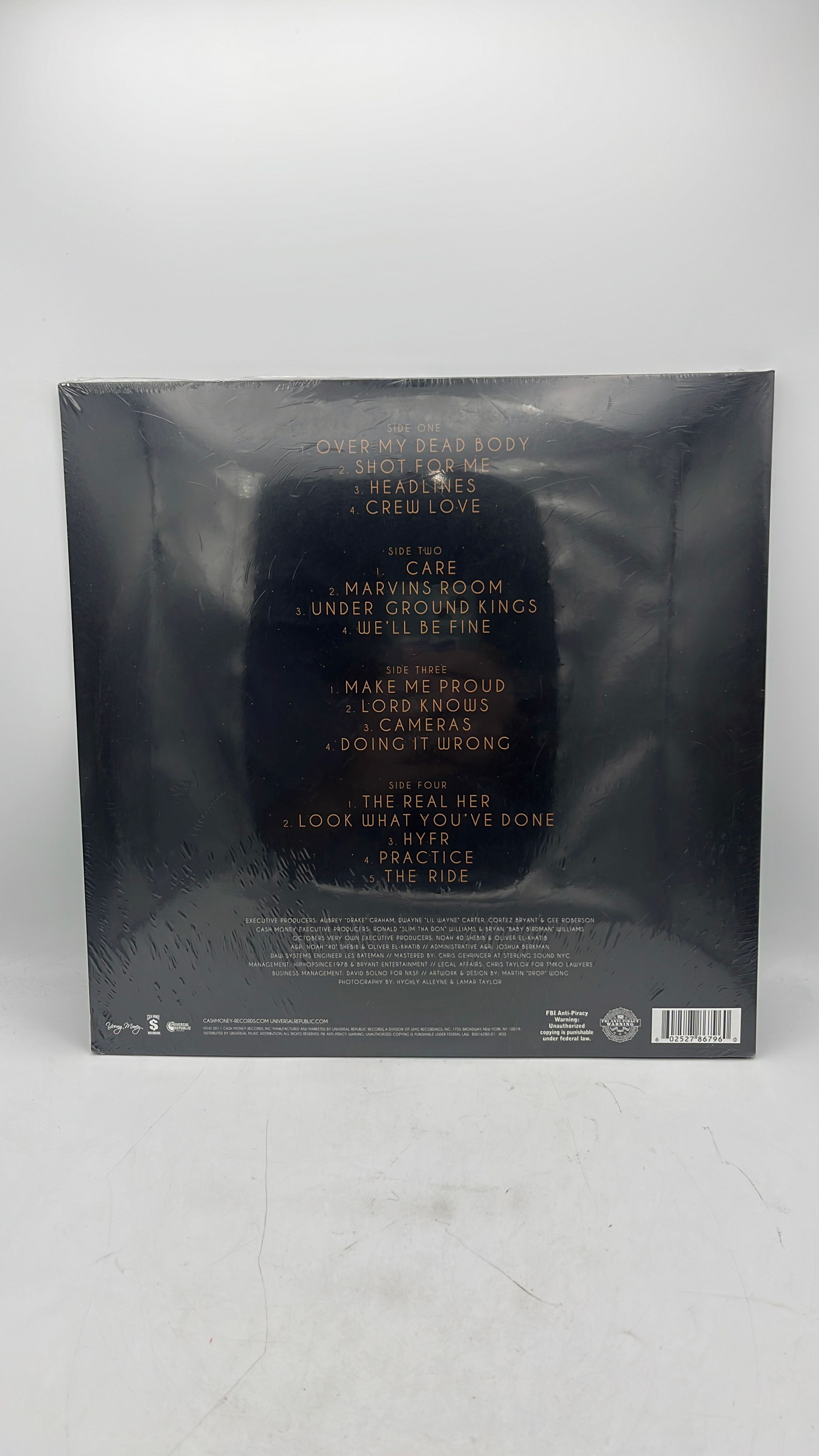 Vinyl Record Drake Take Care view 2