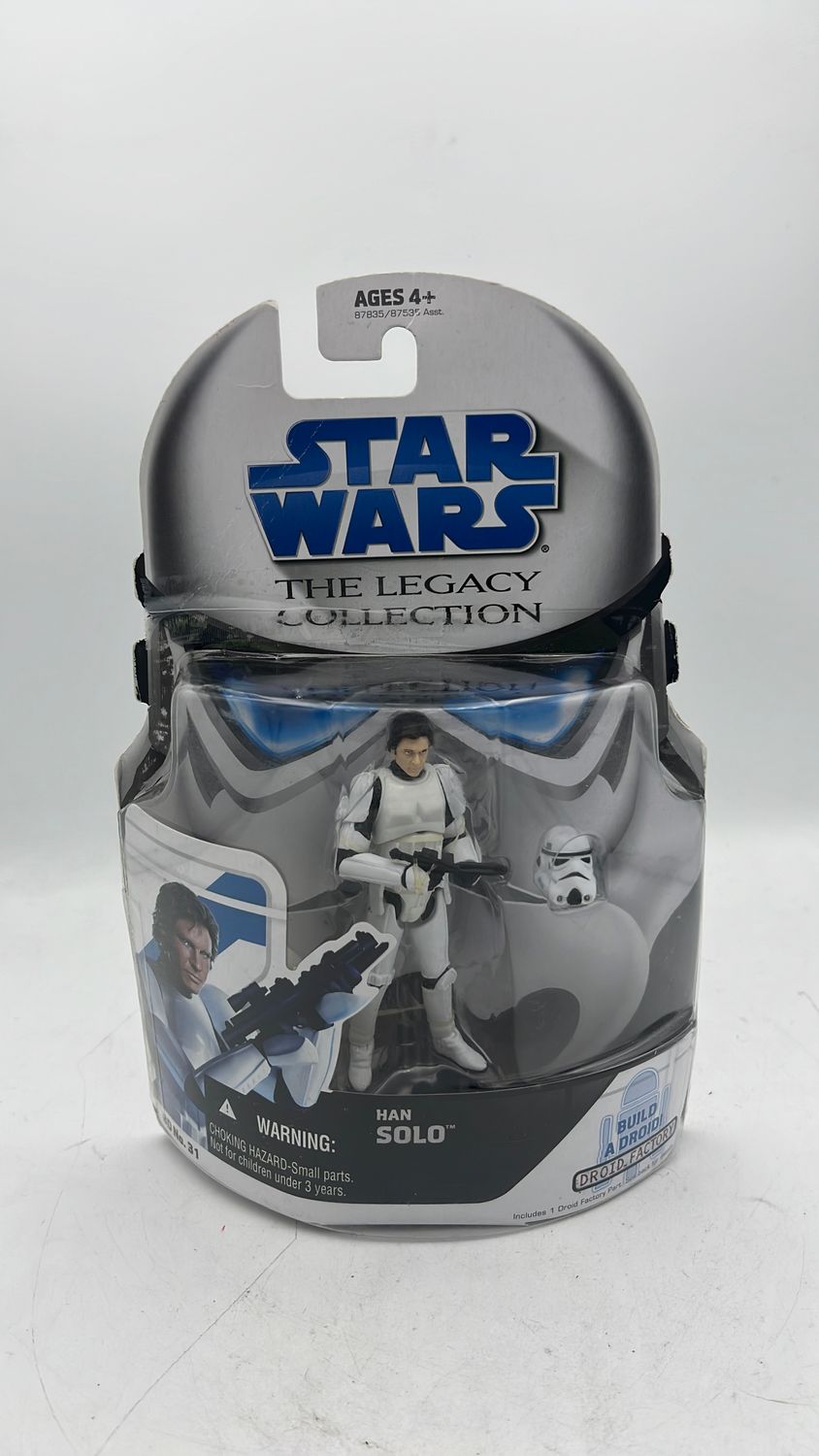 Hasbro Star Wars The Legacy Collection Han Solo (Stormtrooper) Figure 2008