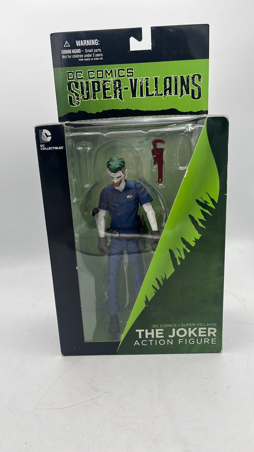DC Comics Super-Villains The Joker Figure 2013 (used) Incomplete