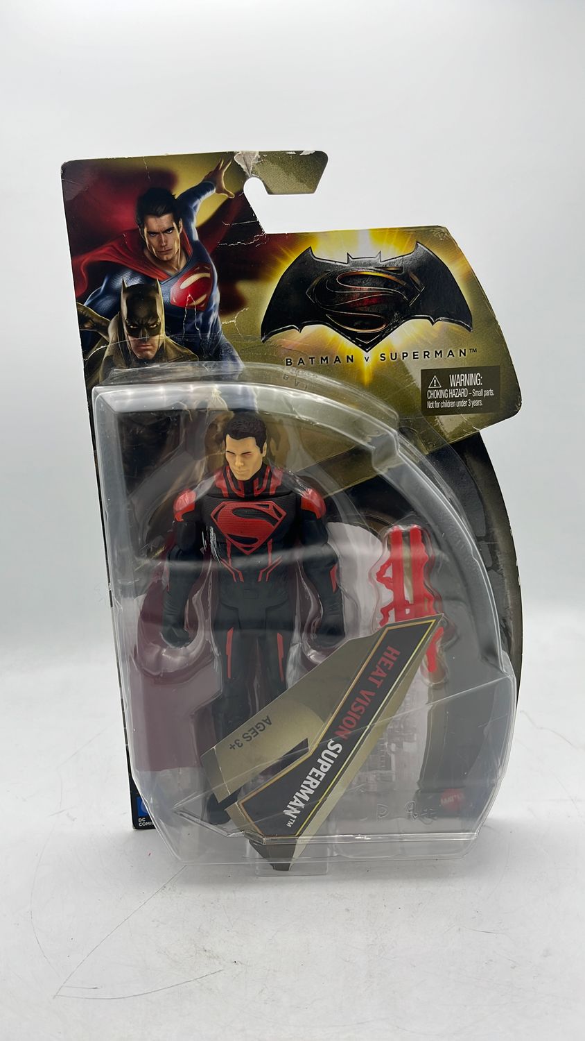 Mattel Batman V Superman Heat Vision Superman Figure 2016