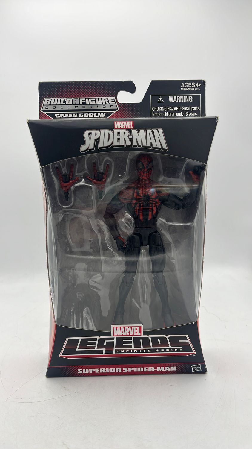 Hasbro Marvel Legends Superior Spider-Man Figure 2014 (used) Incomplete