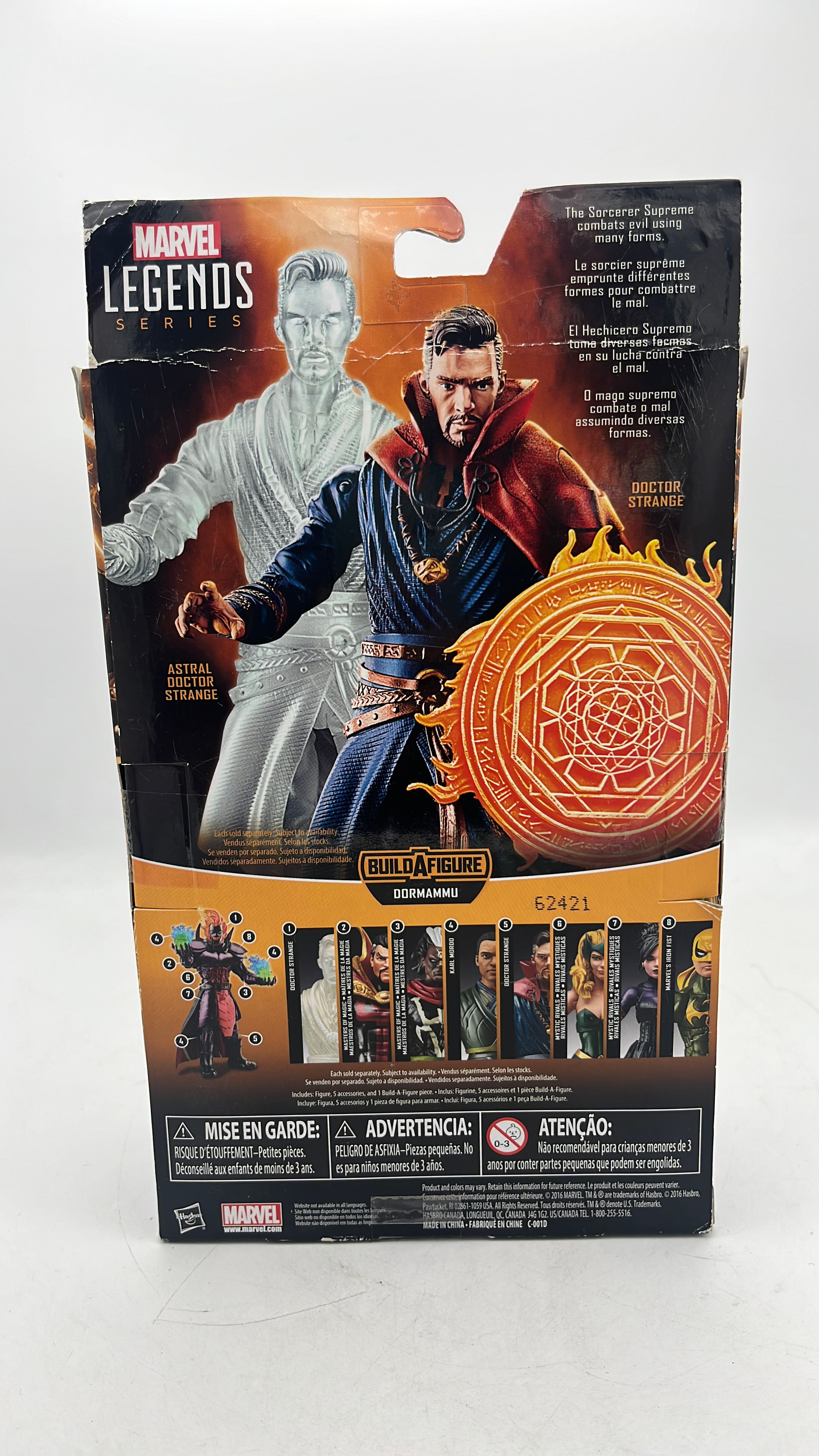 Hasbro Marvel Legends Doctor Strange Figure 2016 view 3