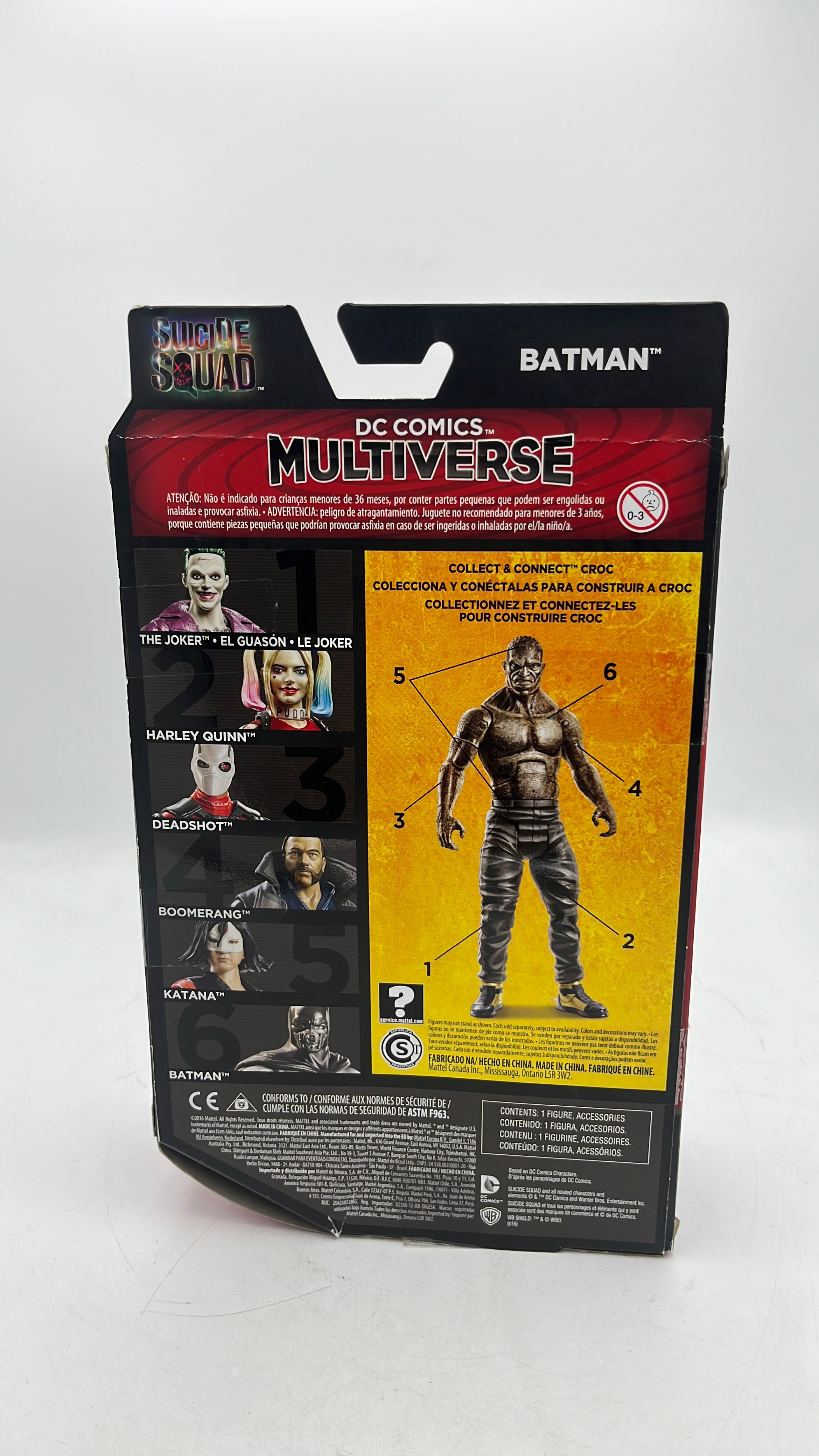 Mattel DC Multiverse Suicide Squad Batman 2016 view 3