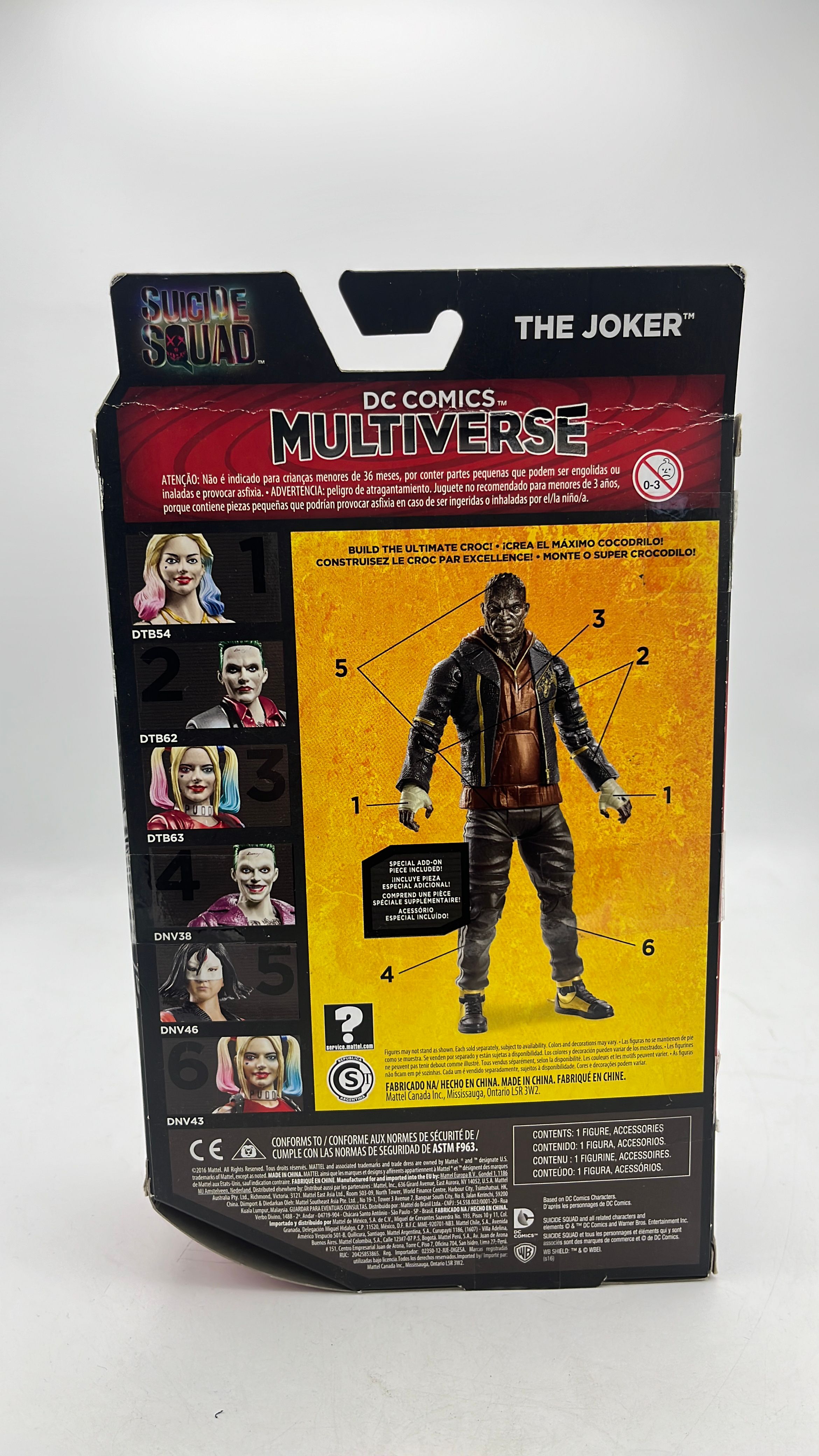 Mattel DC Multiverse Suicide Squid The Joker Figure 2016 view 3