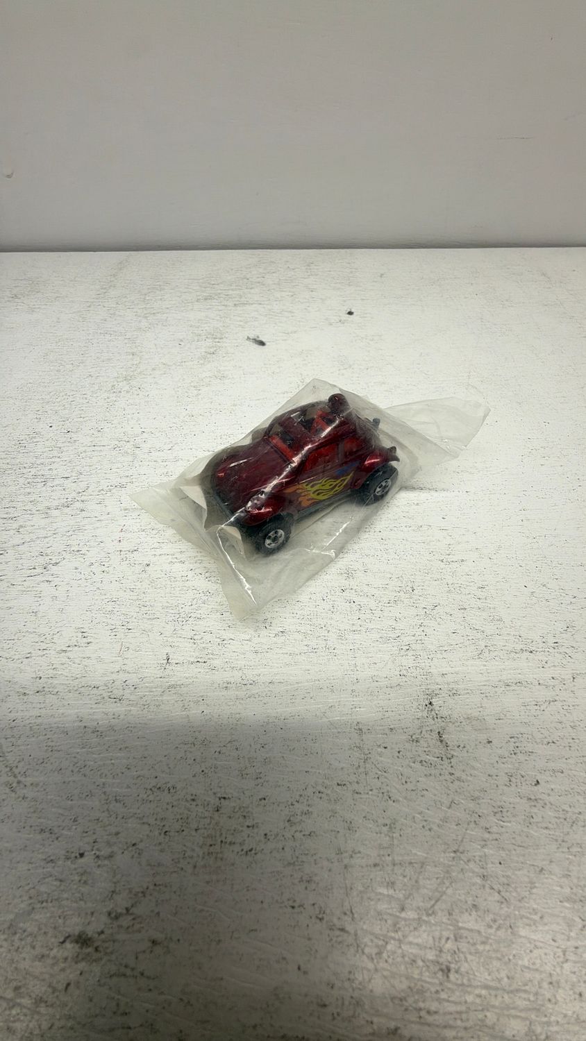 Hot Wheels Vintage Metallic Red VW Blazing Bug Baja Bug