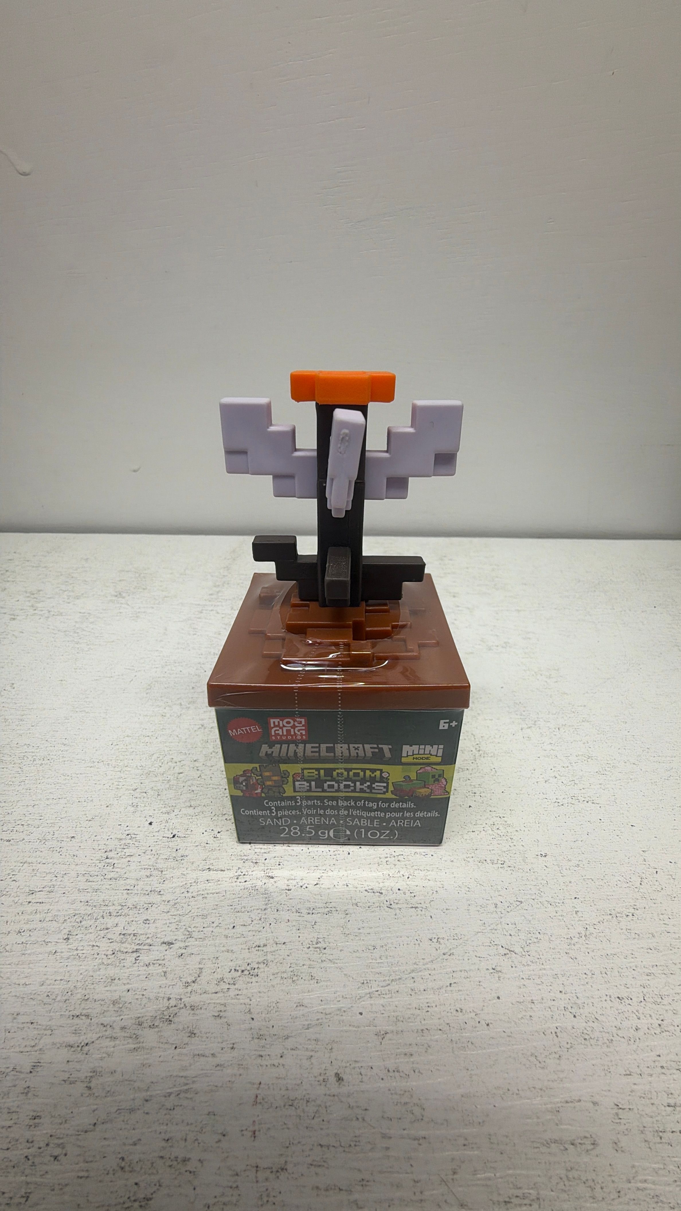 Mattel Mojang Minecraft Mini Mode ‘Orange Flower’ Bloom Blocks