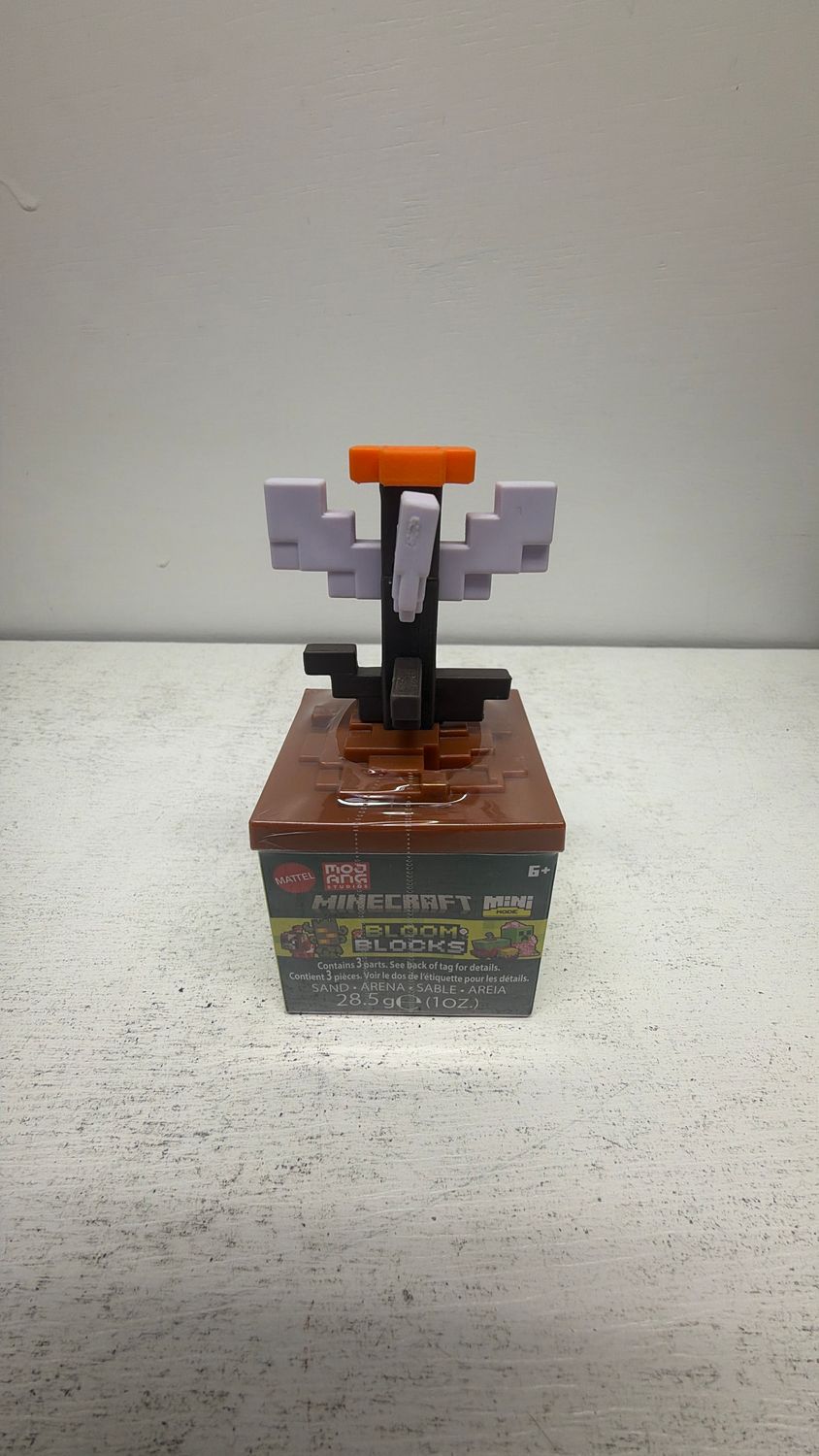 Mattel Mojang Minecraft Mini Mode ‘Orange Flower’ Bloom Blocks