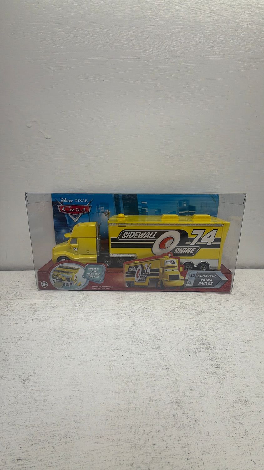 Mattel Disney Pixar Cars Sidewall Shine Hauler