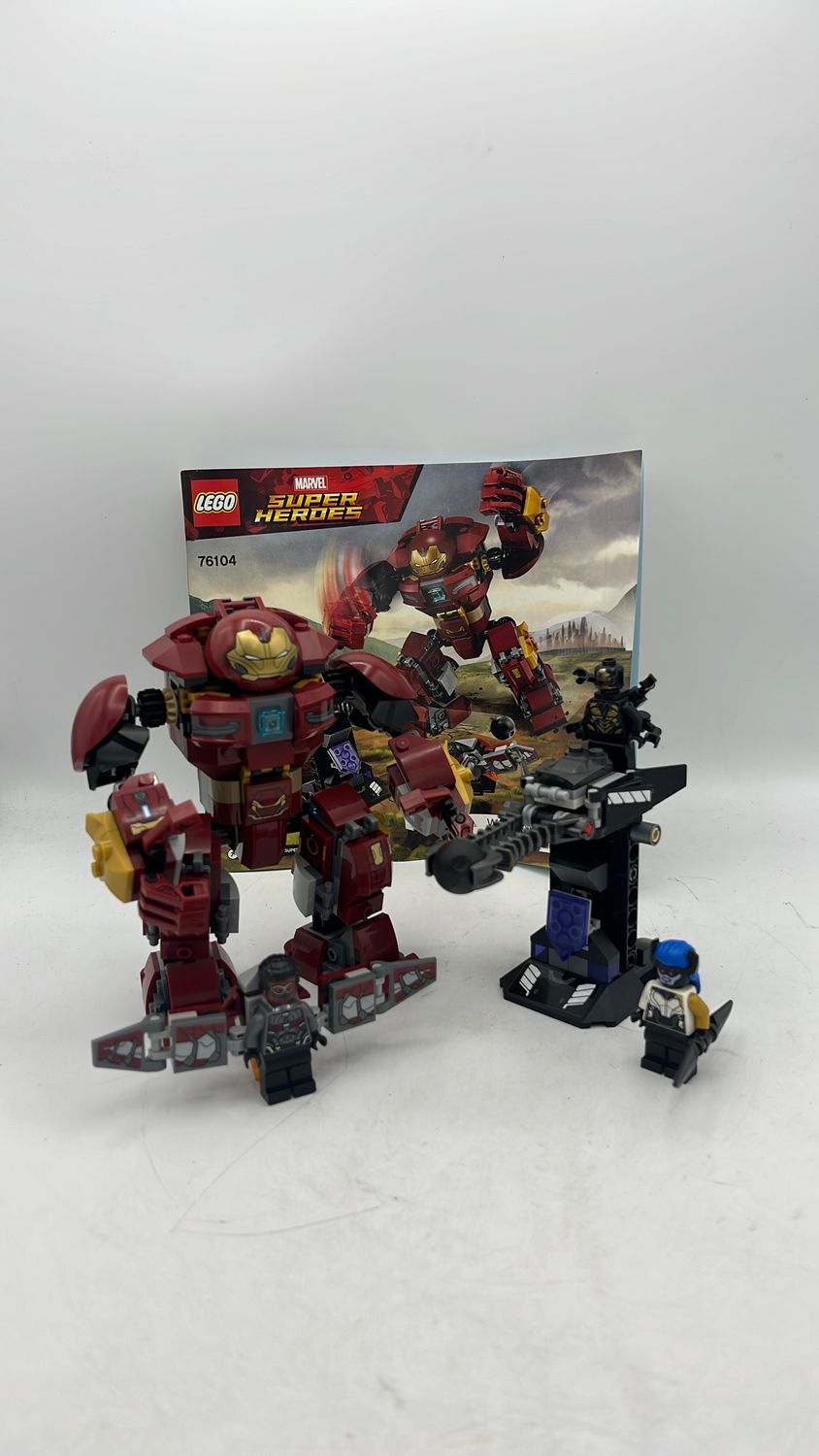 Lego 76104 Marvel Avengers Infinity War Hulkbuster Smash-Up 2018 (used)