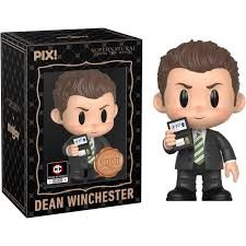 Pix! Supernatural - FBI Dean Winchester Vinyl Figure (used)