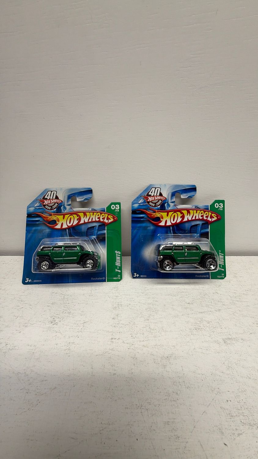 Mattel Hot Wheels Rockster Treasure Hunt &amp; Super Short Cards