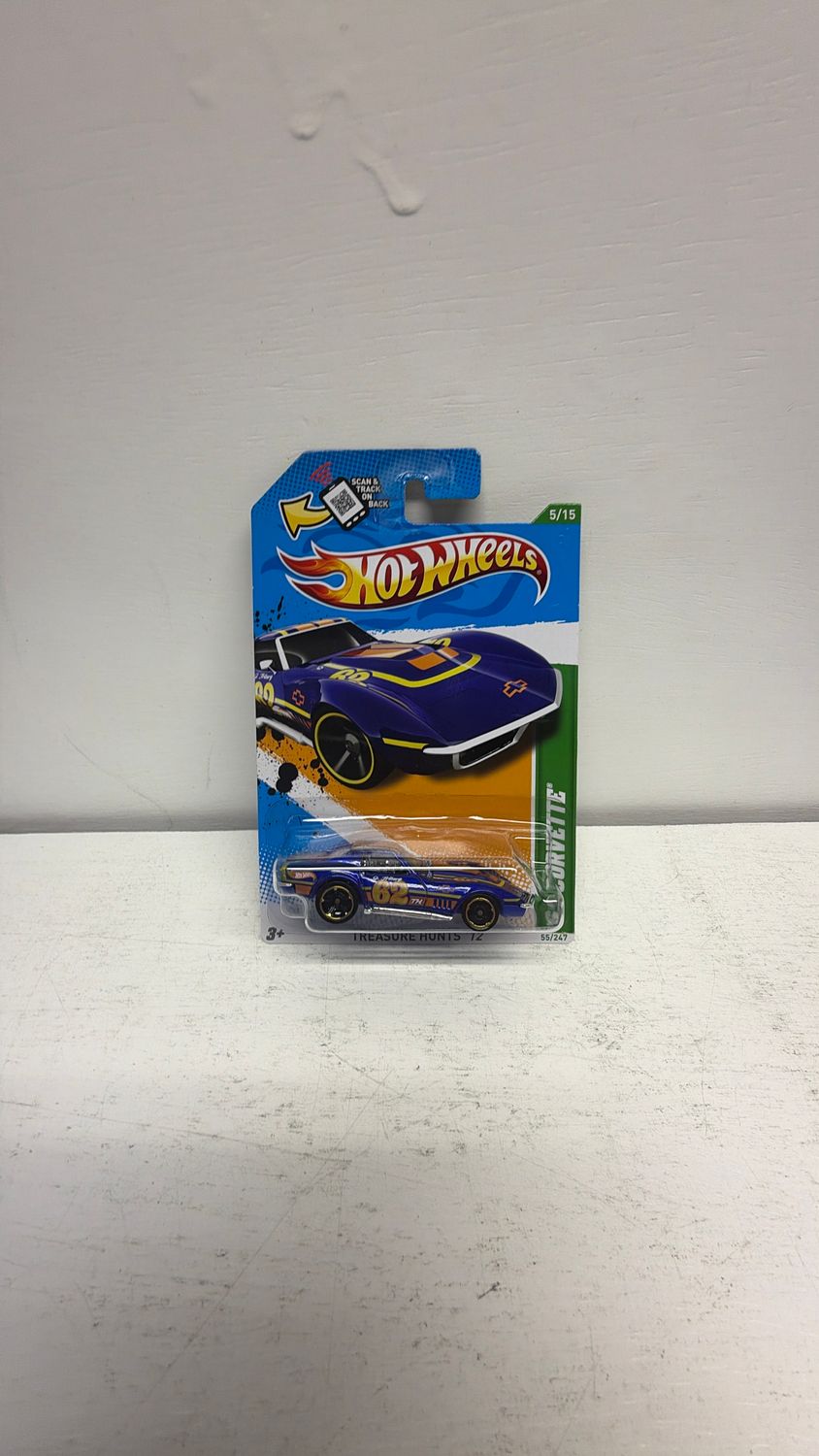 Mattel Hot Wheels ‘69 Corvette Treasure Hunt