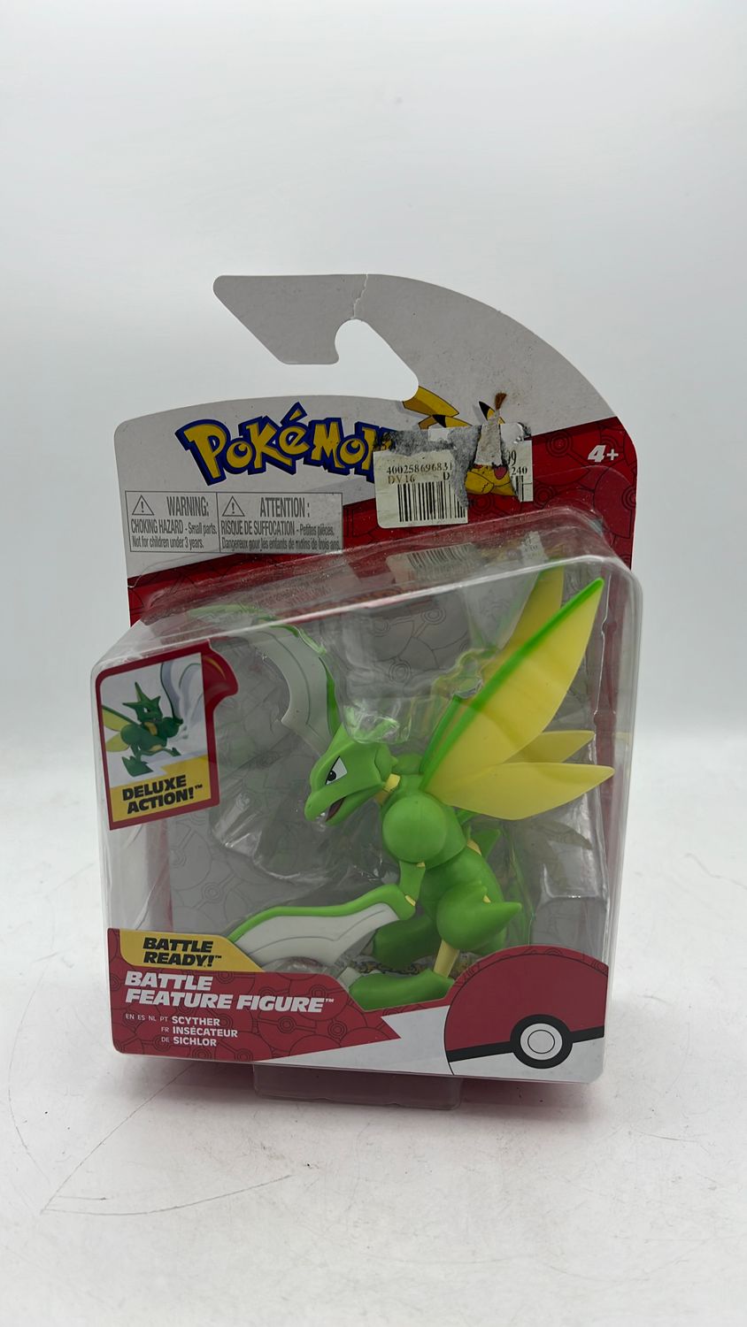 Jazwares Pokémon Battle Ready Scyther Figure 2022