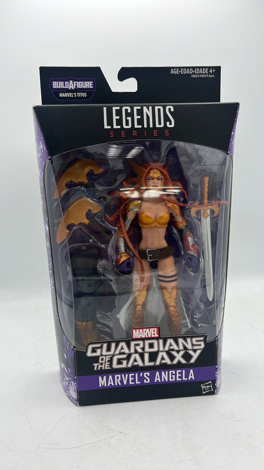 Hasbro Marvel Legends Angela Figure 2016 (used) Open Box
