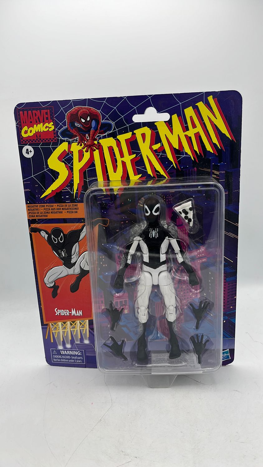 Hasbro Marvel Legends Spider-Man Retro (Negative Zone) Spider-Man Figure 2020