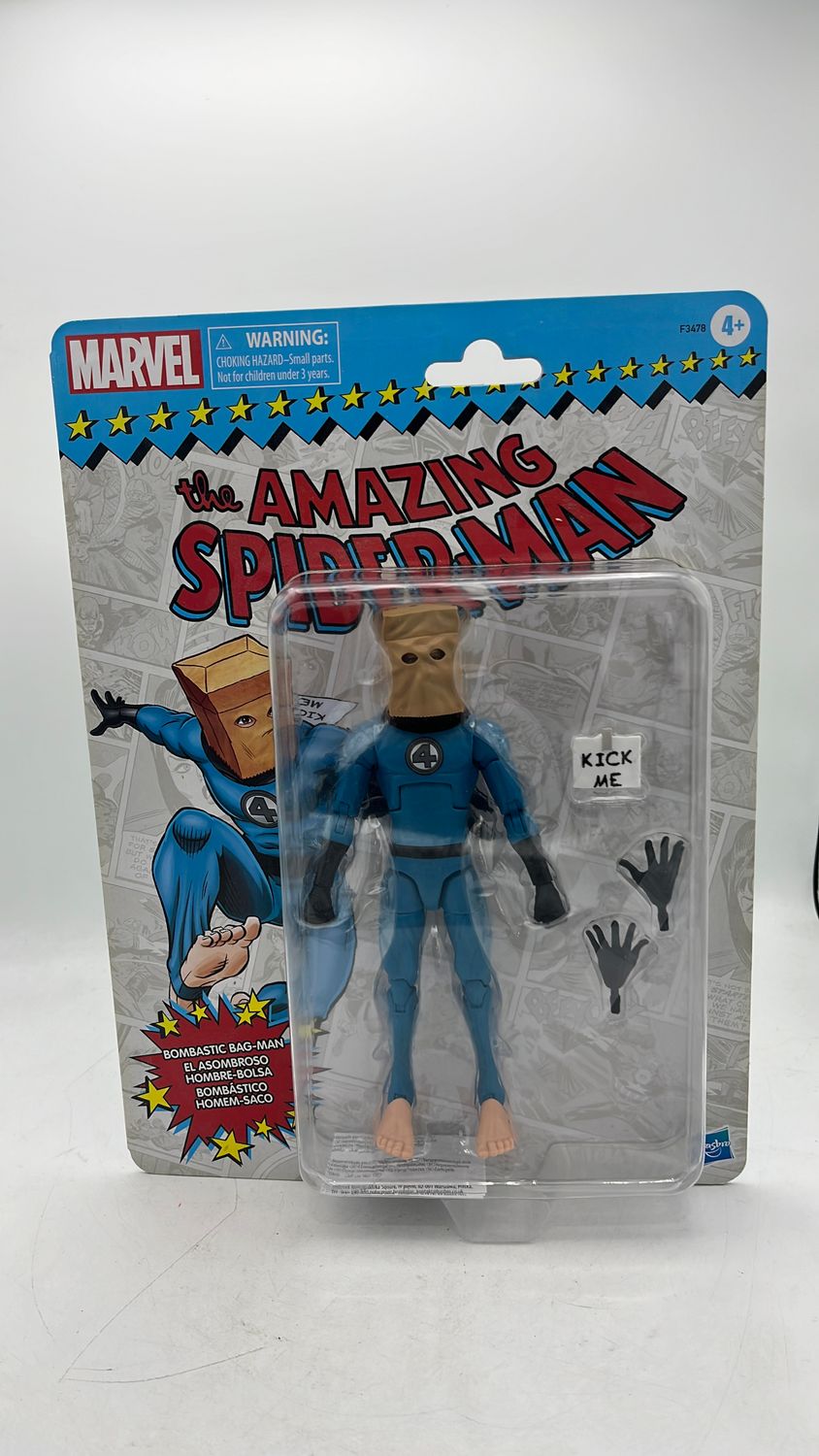 Hasbro Marvel Legends Retro Bombastic Bag-Man Figure 2022