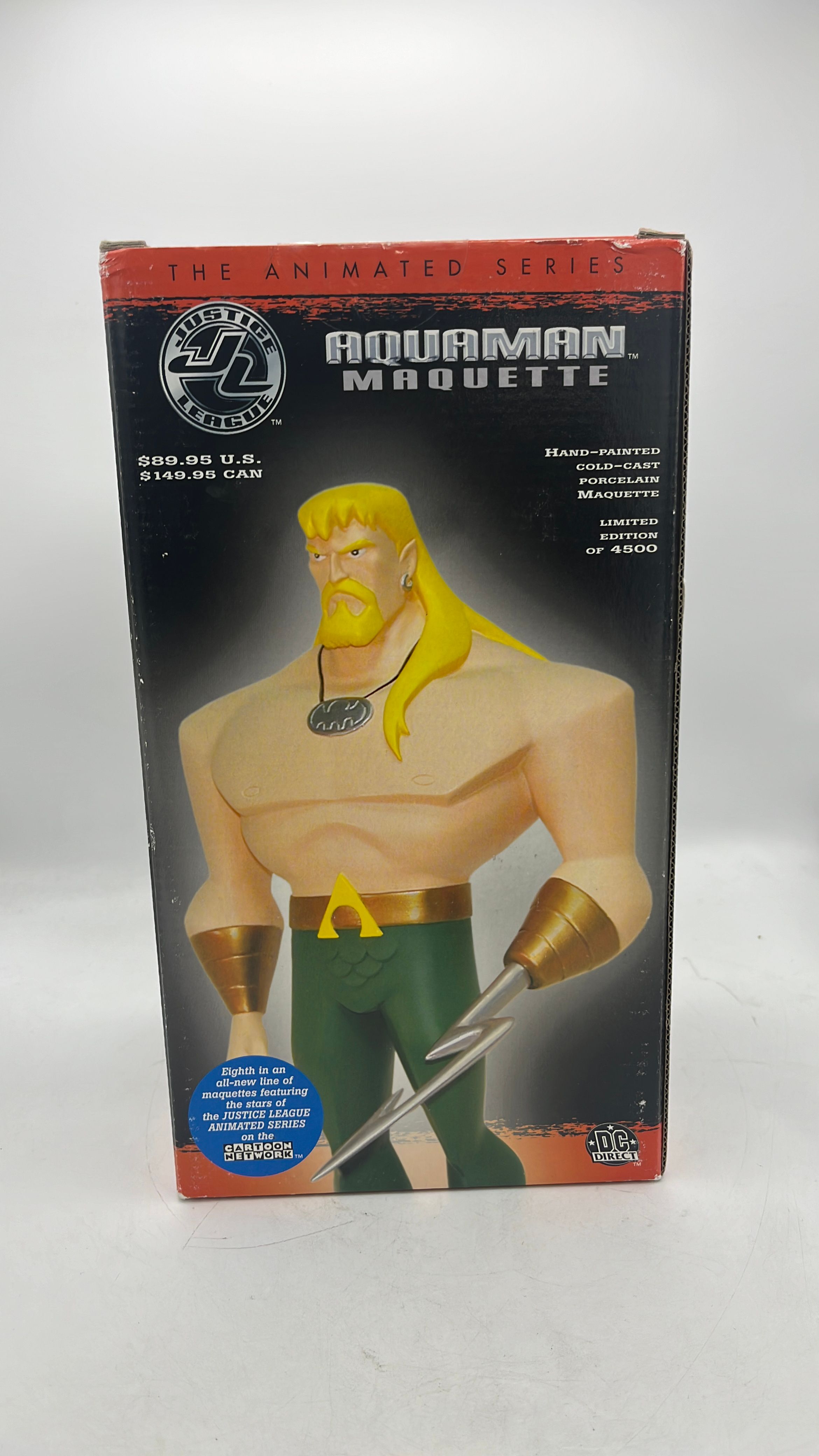 DC Direct Justice League Aquaman Maquette 0969/4500