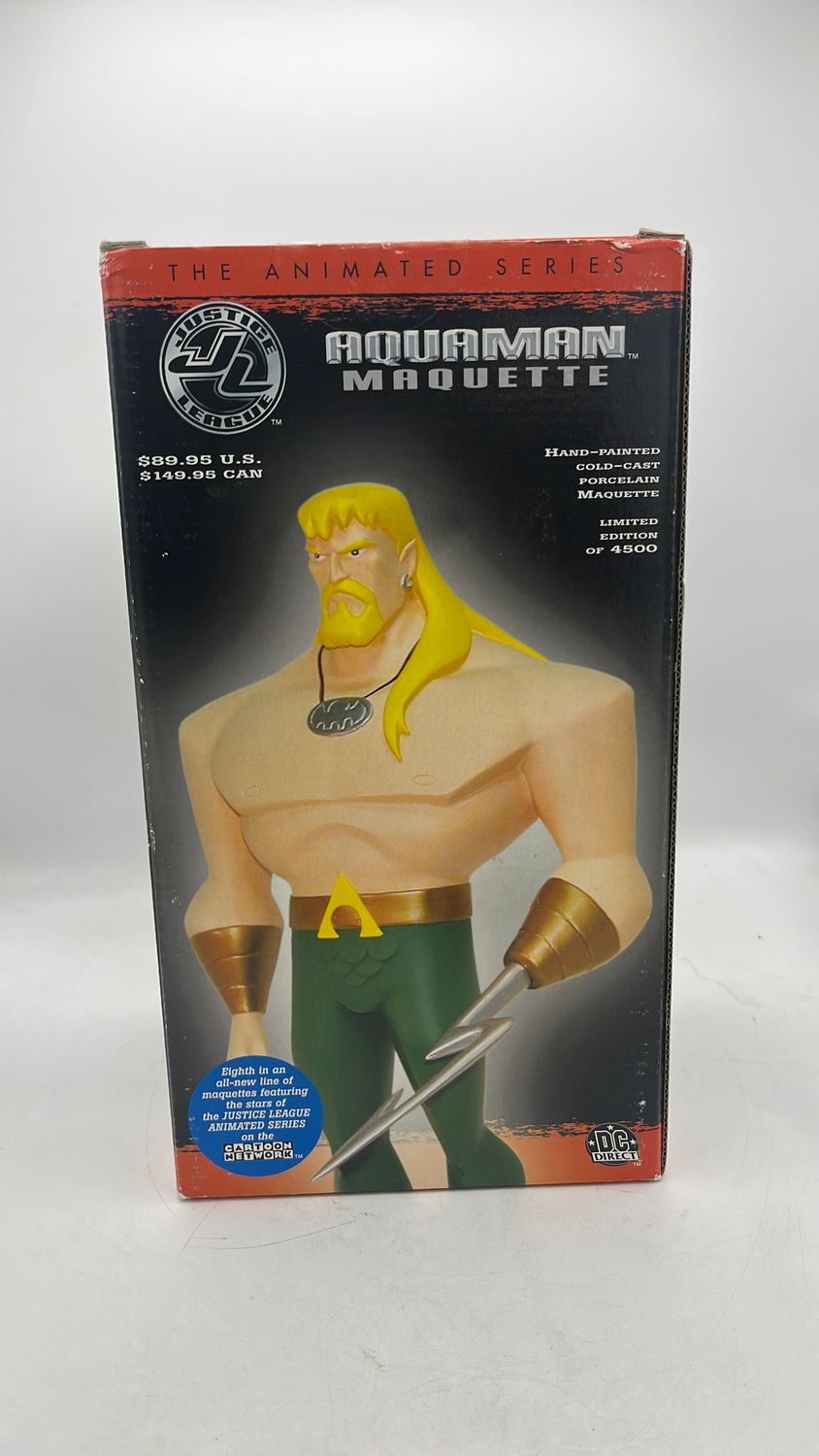 DC Direct Justice League Aquaman Maquette 0969/4500