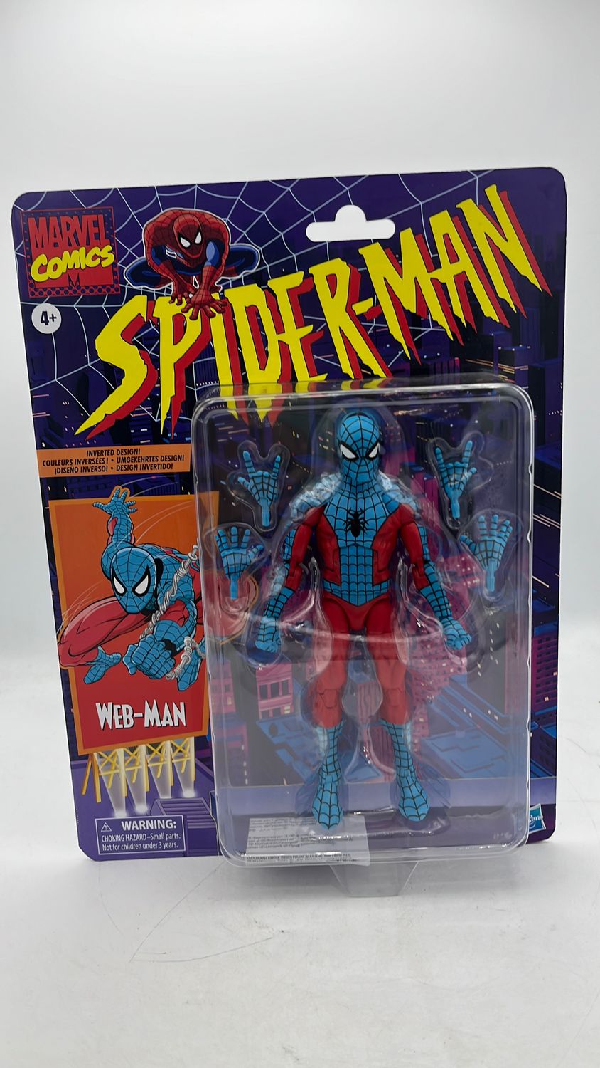 Hasbro Marvel Legends Spider-Man Retro Web-Man Figure 2021