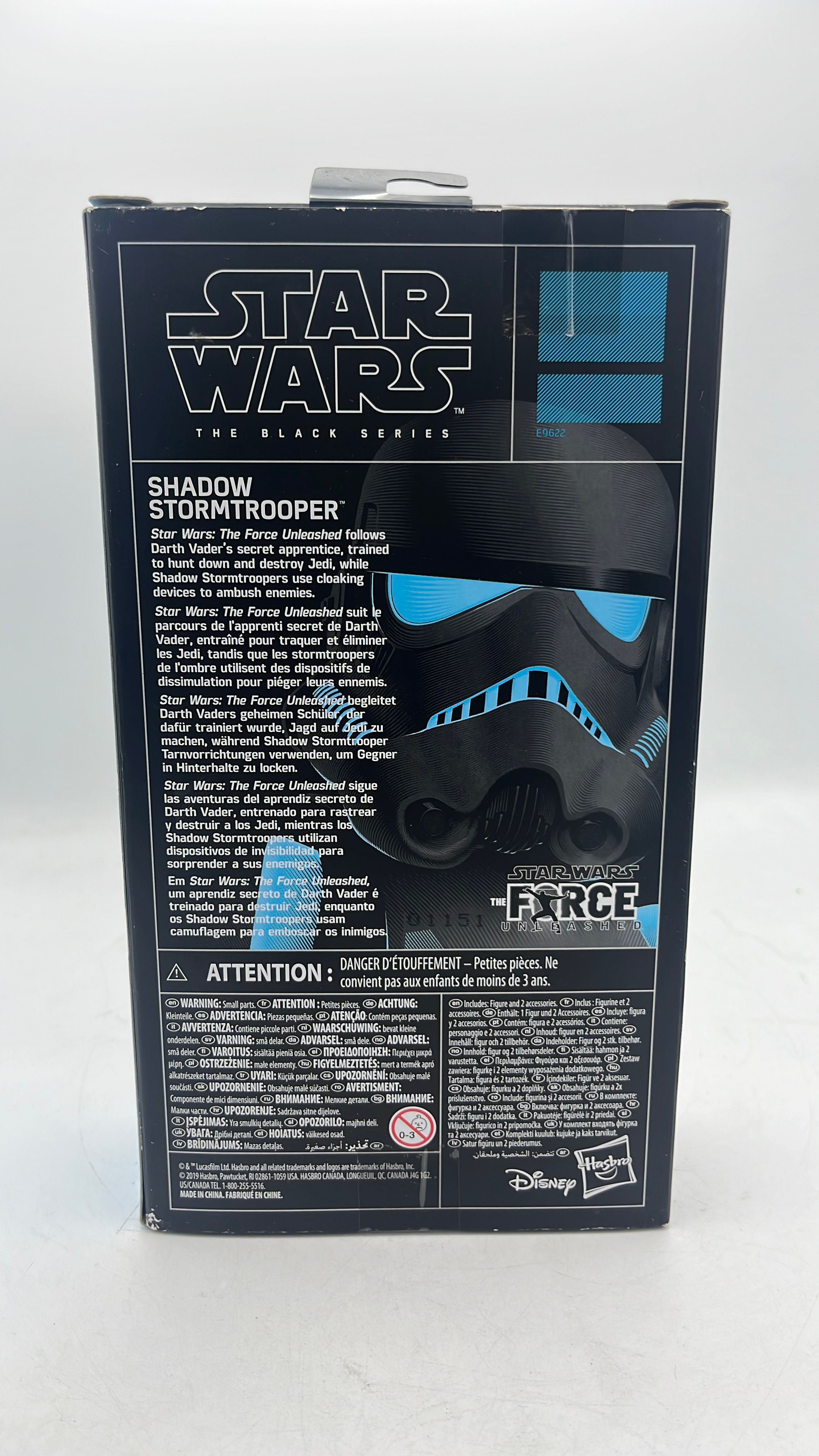 Hasbro Star Wars Black Series Shadow Stormtrooper Figure 2019 view 3