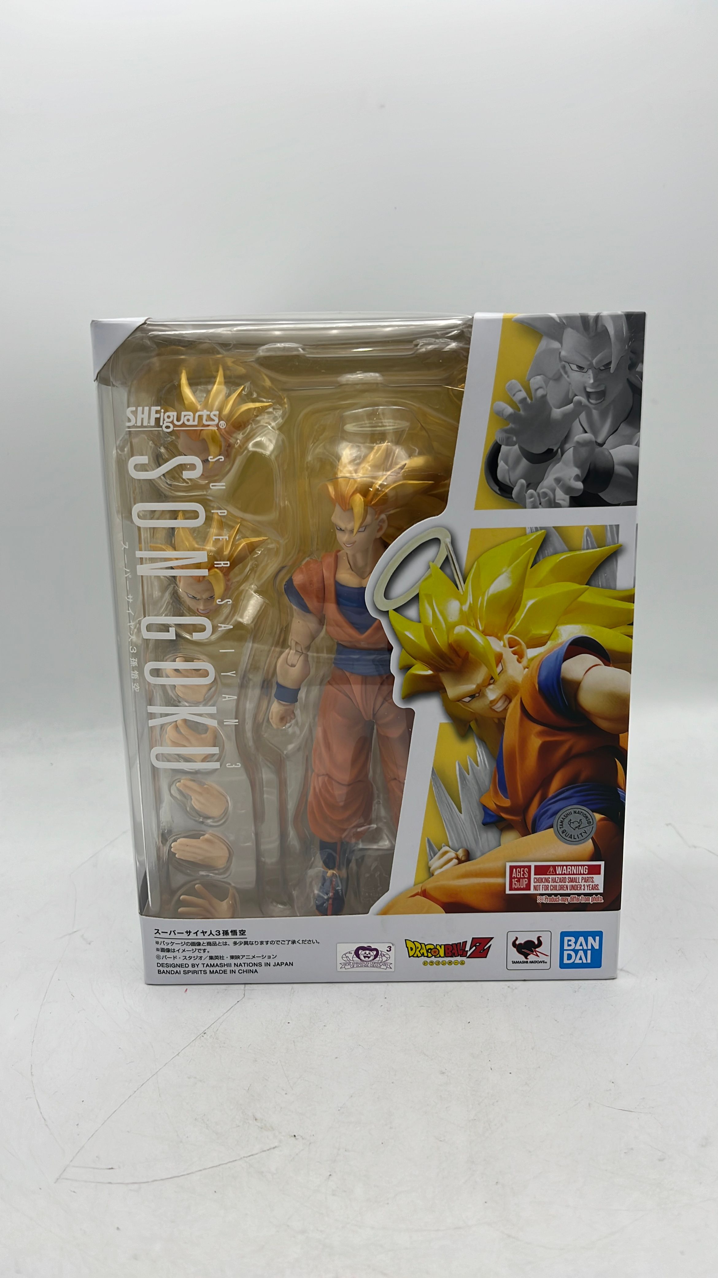 Bandai S.H.Figuarts Dragon Ball Z Super Saiyan 3 Son Goku Figure