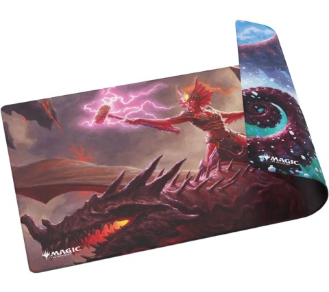 Gamegenic MTG Reality Fracture 2-Sided Playmat Kiora of Salt and Sand / Fire And view 2