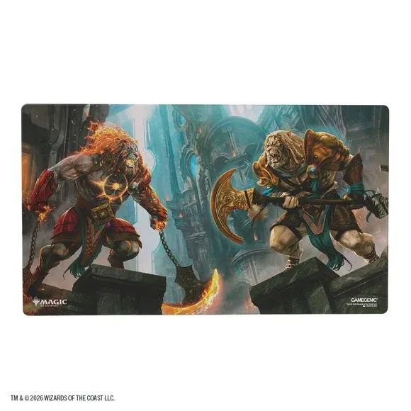 Gamegenic MTG Reality Fracture Shiny Playmat - Ajani, Path of Vengeance / Counte