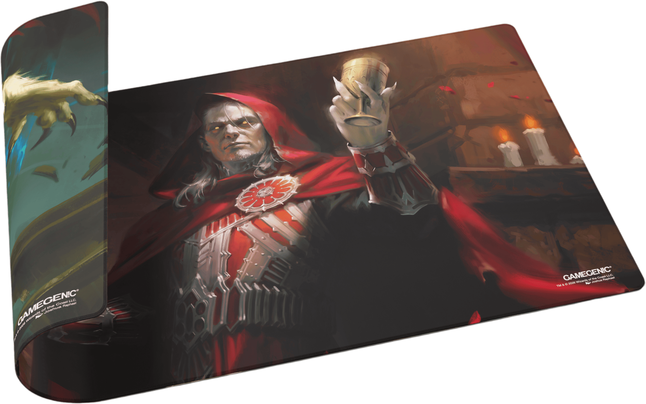 Gamegenic MTG Reality Fracture 2-Sided Playmat - Edgar, Ancient Bloodlord / Moon