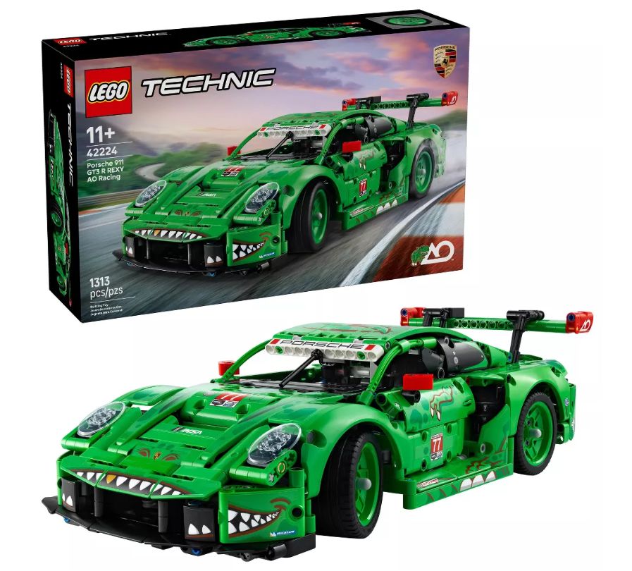LEGO 42224 Technic Porsche 911 GT3 R REXY AO Racing Car