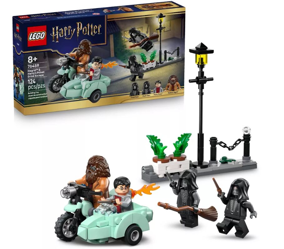 LEGO 76459 Harry Potter Hagrid &amp; Harry’s Privet Drive Escape
