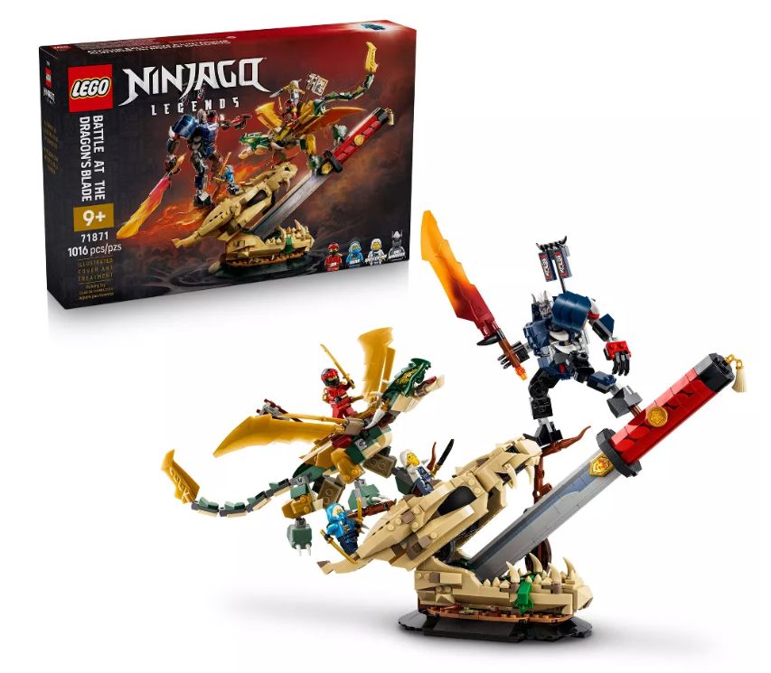 LEGO 71871 NINJAGO Battle at the Dragon's Blade
