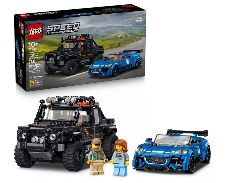LEGO 77264 Speed Champions Jaguar Project 7 &amp; Land Rover Defender