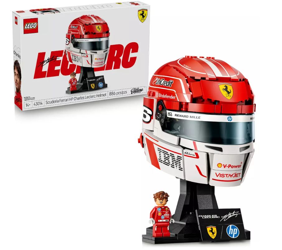 LEGO 43014 Editions Scuderia Ferrari HP Charles Leclerc Helmet