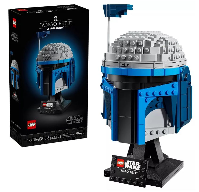 LEGO 75408 Star Wars Jango Fett Helmet DIY Model Building Kit