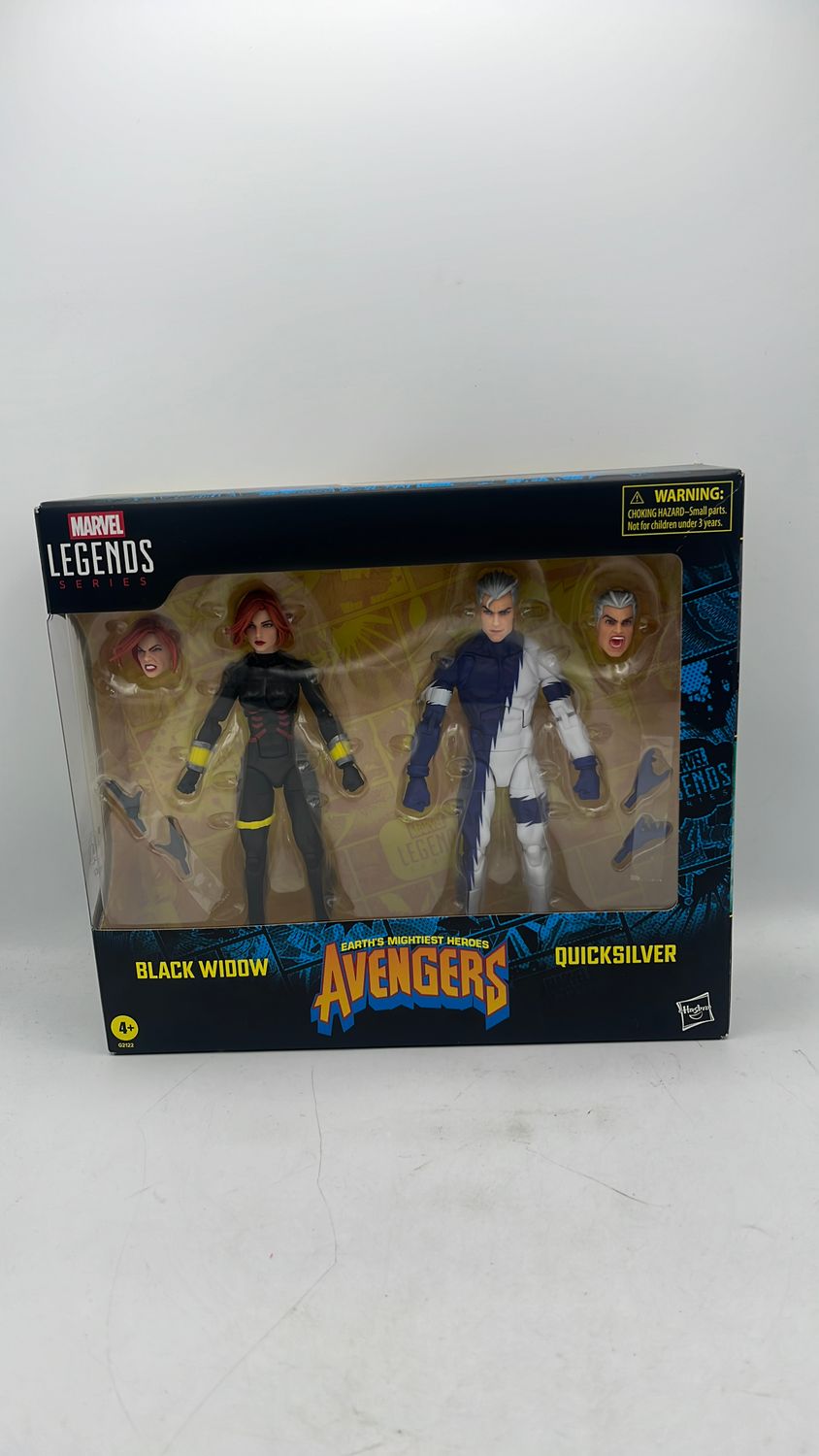 Hasbro Marvel Legends Black Widow &amp; Quicksilver Figures 2026