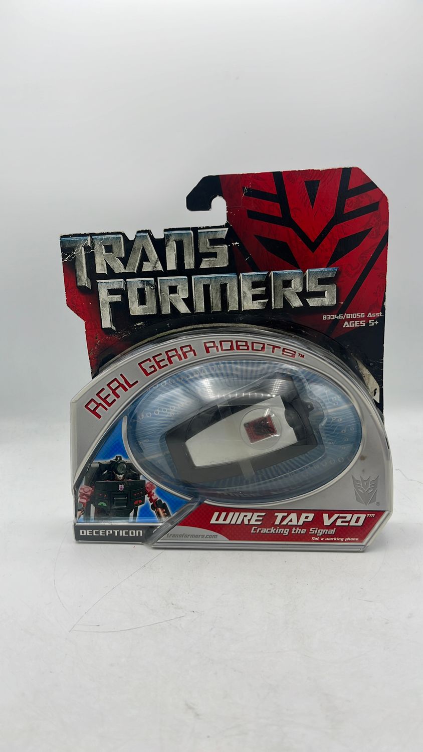 Hasbro Transformers Real Gear Wire Tap V20 Figure 2007
