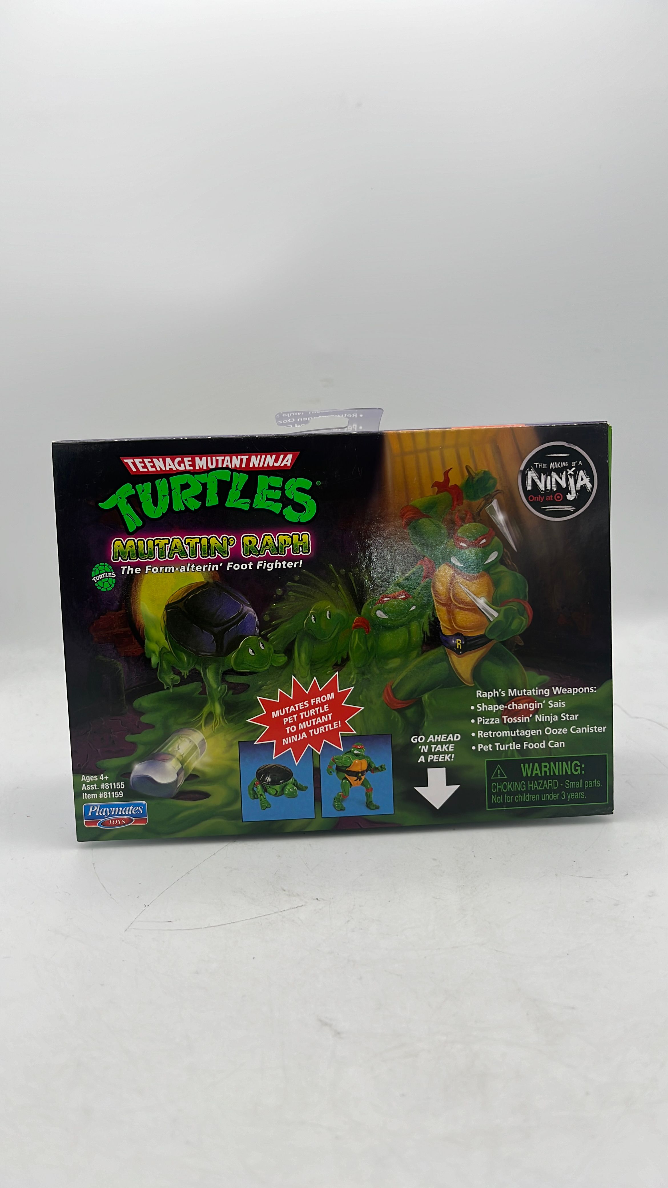 Playmates Teenage Mutant Ninja Turtles Mutatin’ Raph Figure Reissue 2023